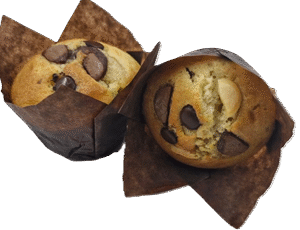 Muffins aux 3 chocolats
